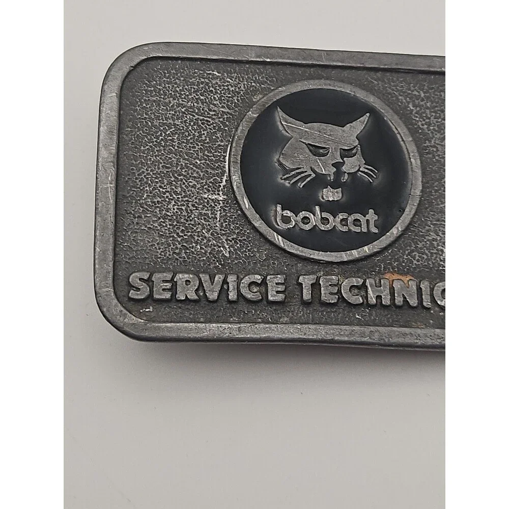 Lot of 2 Bobcat Belt Buckles